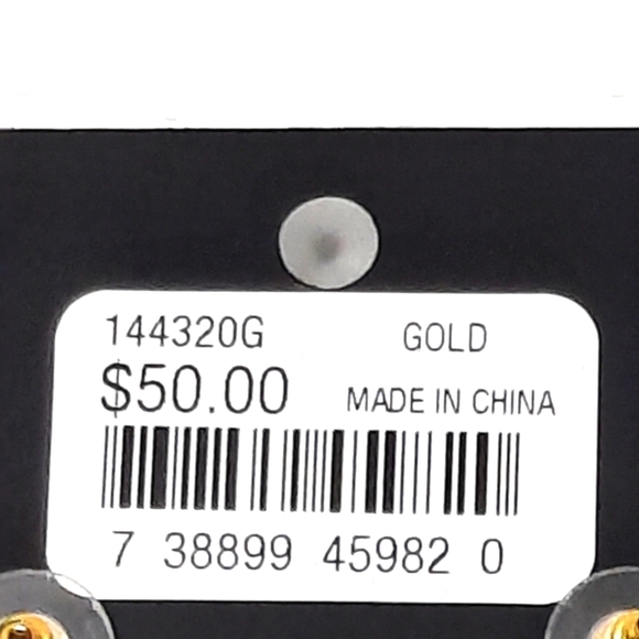 Marciano GUESS 14K gold-plated Earrings NWT - Picture 3 of 3